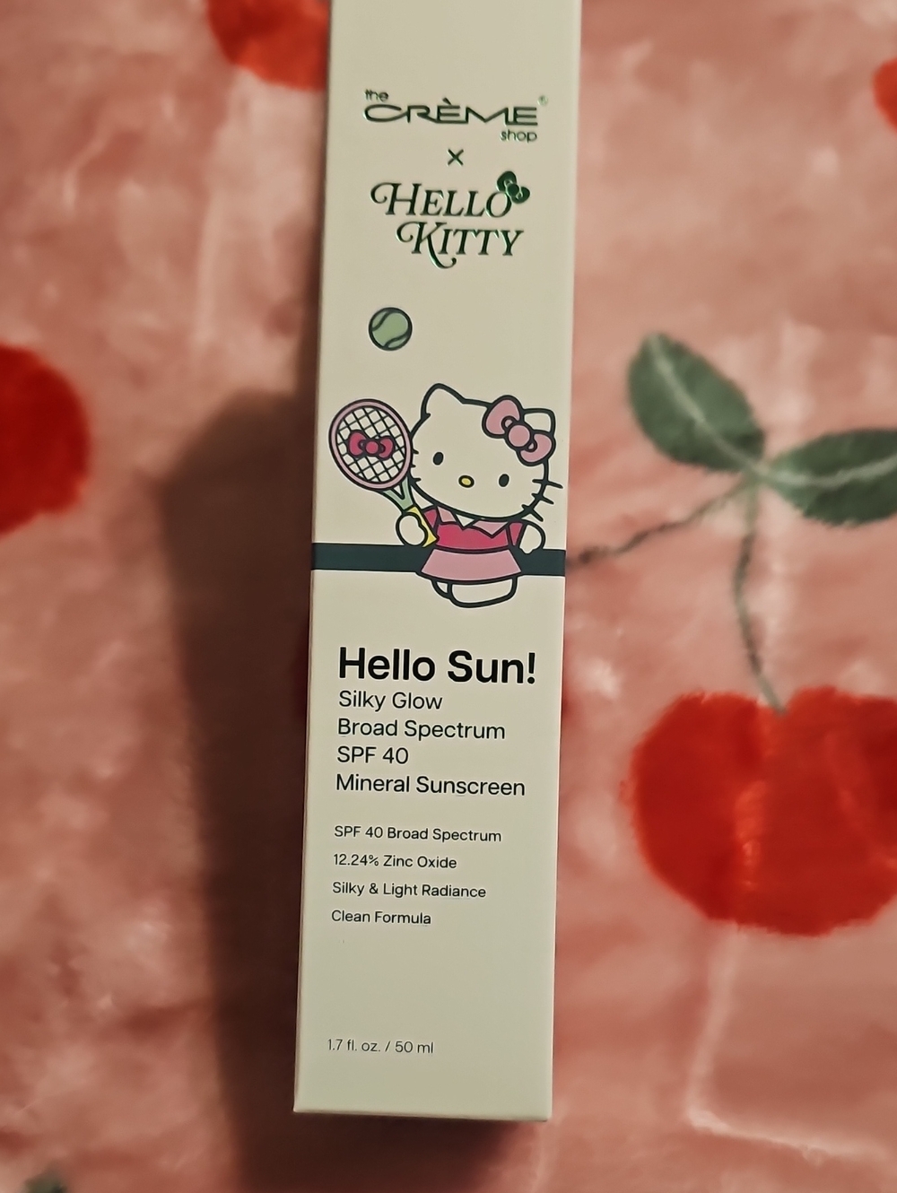 The Crème Shop x Hello Kitty Hello Sun! SPF 40 Mineral Sunscreen - Pink